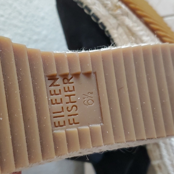 NEW Eileen Fisher Espadrille Sandals - Picture 8 of 8